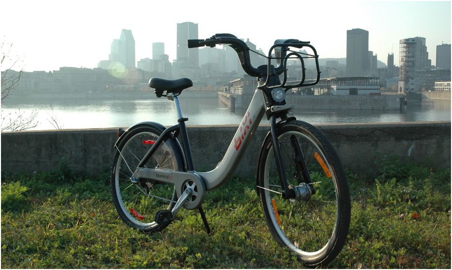 A closer look at the BIXI in Montreal